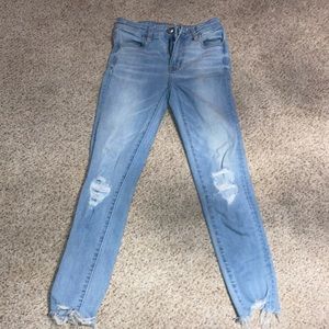 American eagle jeans size 0